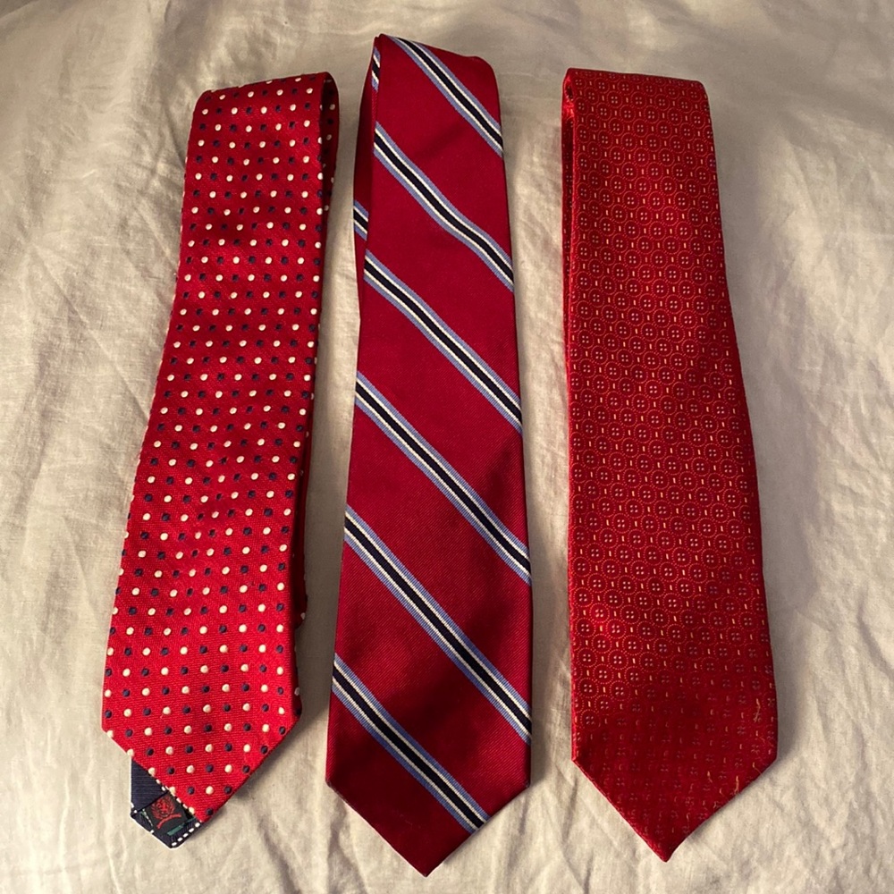 Red neck tie collections